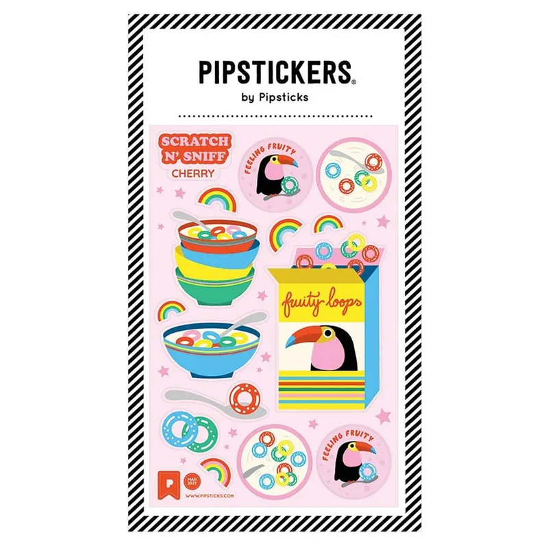 Loop-De-Loops Scratch 'n Sniff Stickers by Pipsticks