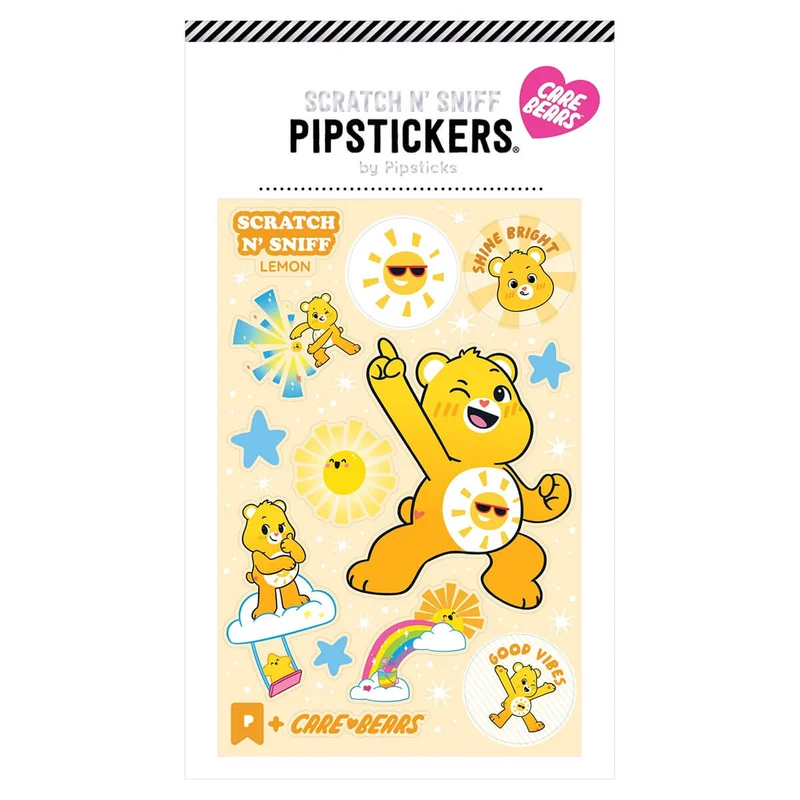 Funshine Bear Scratch 'n Sniff Stickers by Pipsticks