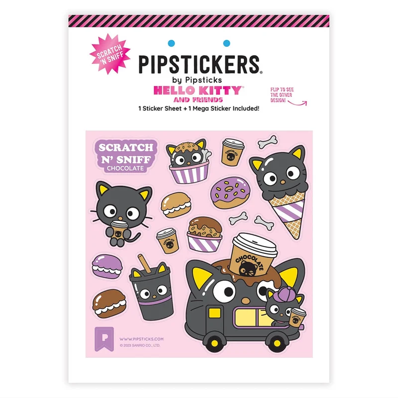 Chococat Chocolate Chariot Scratch 'n Sniff Stickers by Pipsticks