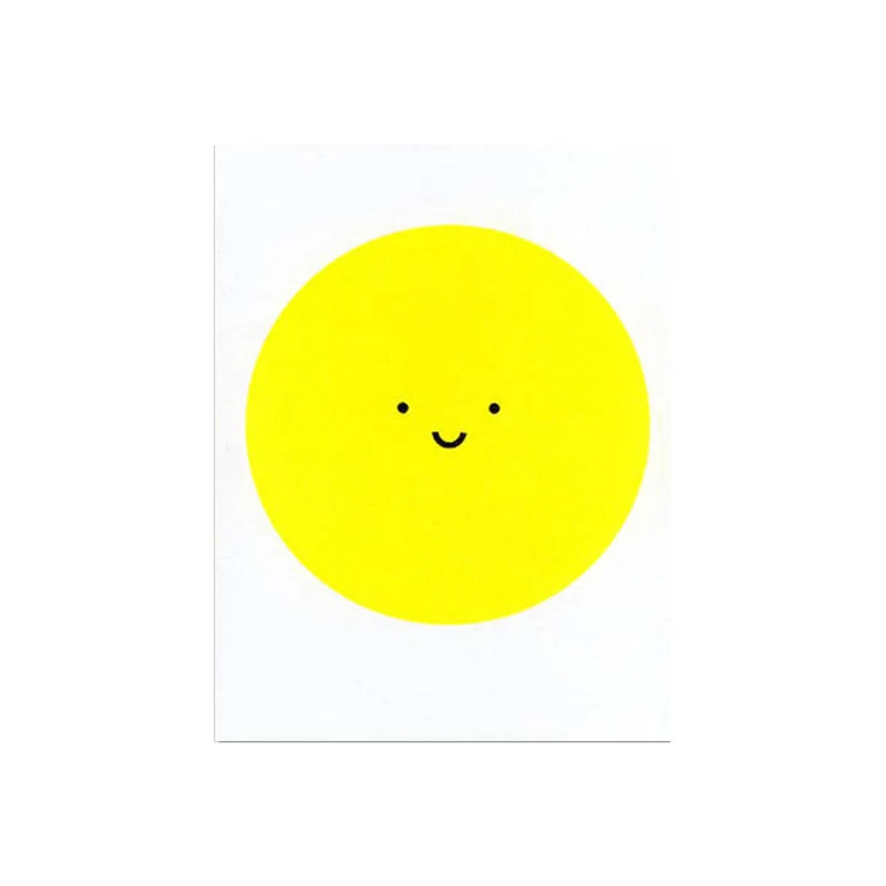 Golden Hour Mini Greetings Card by Scout Editions