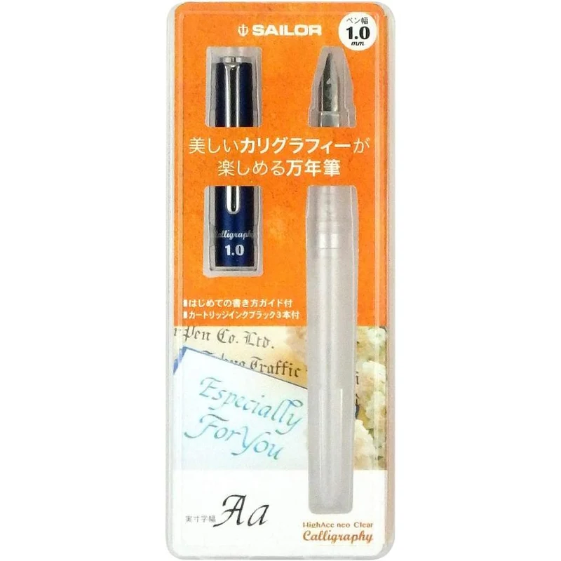 Sailor reservoarpenna Hiace Neo klar kalligrafi bredd 1.0 mm 12-0155-100