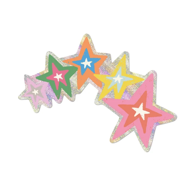 Super Star Sticker by Red Cap Cards