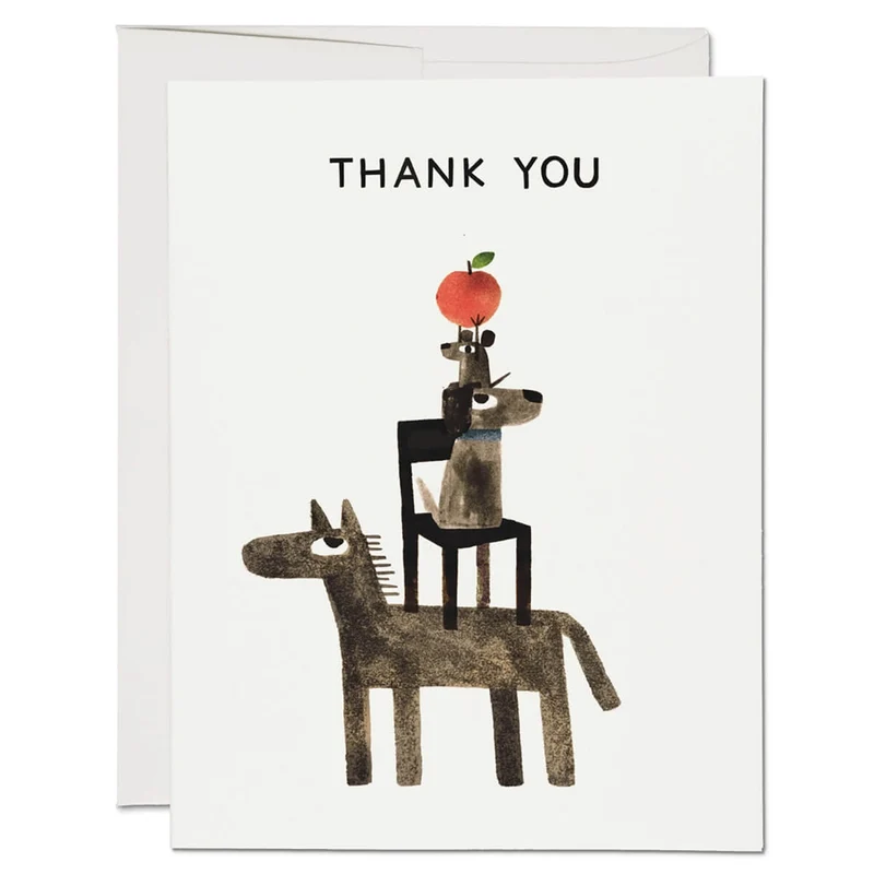 Team Effort Greetings Card by Red Cap Cards