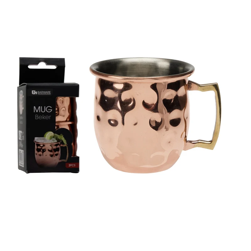 Moscow Mule Shotglass 2pk 30ml | Excellent Houseware