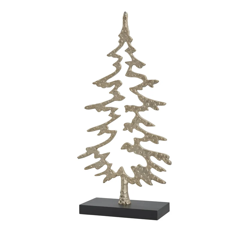 Lavola dekorativa träd 48,5 cm. ljust guld
