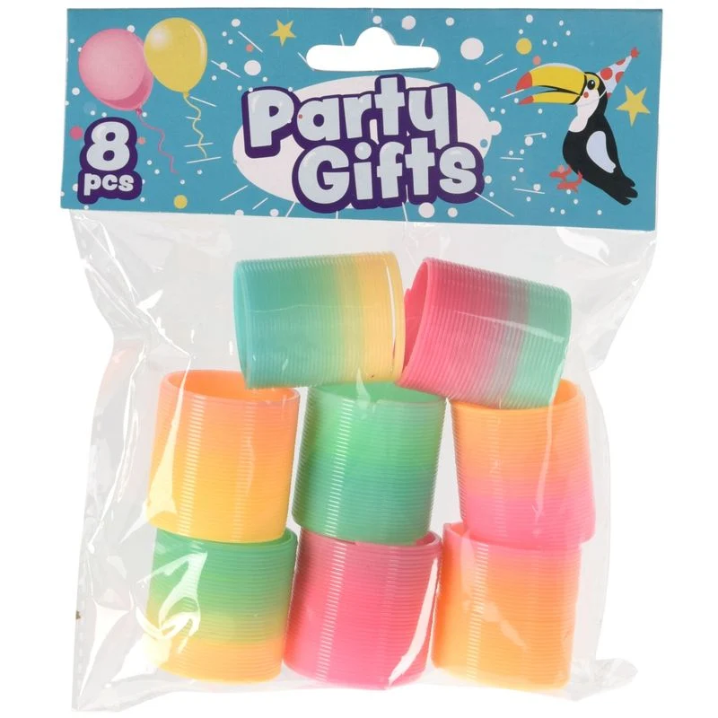 Party Gifts - 8stk Spiralleker