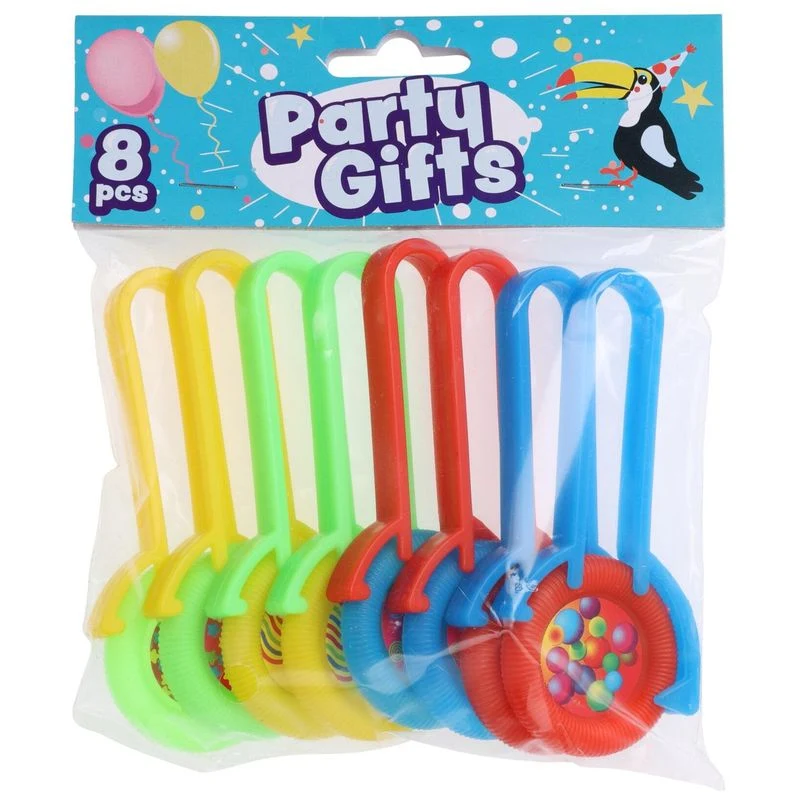 Party Gifts - 8stk mini frisbee skytere