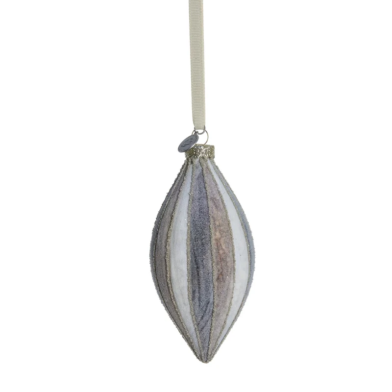 Nomillia ornament H13 cm. benvit