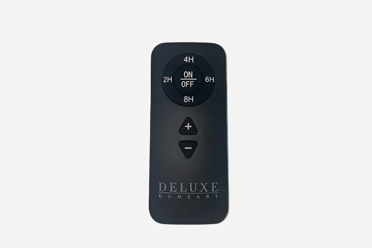 Real Flame LED Fjernkontroll - Deluxe Homeart med Timerfunksjon
