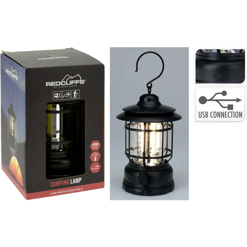 Redcliffs | Oppladbar Campinglampe
