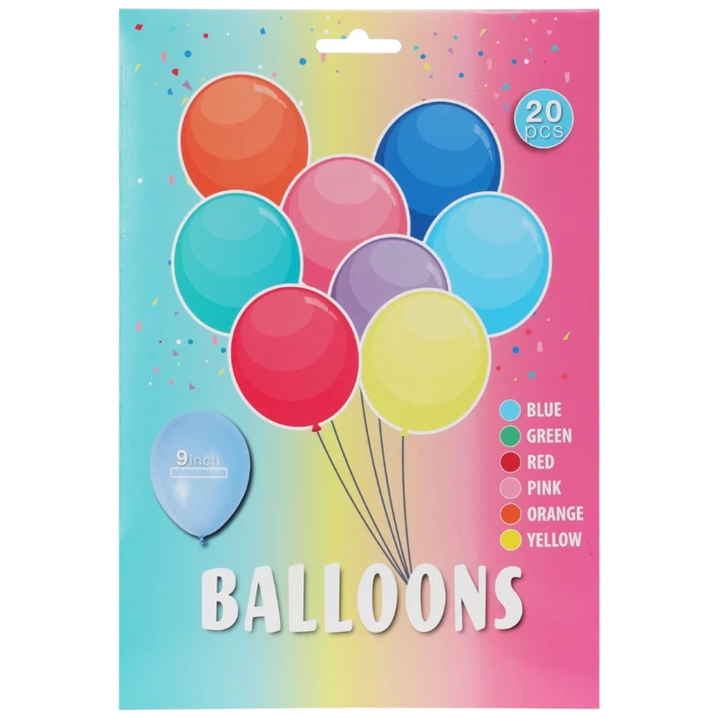 Ballonger 20 stk 23cm | Let's Celebrate