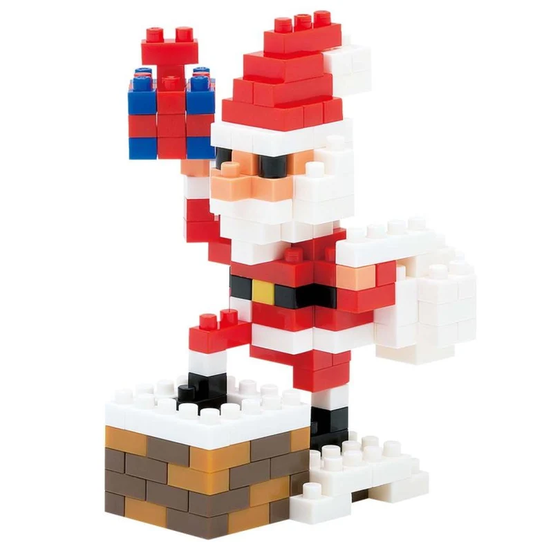 Nanoblock Jultomten på skorstenen NBC_127 Kawada