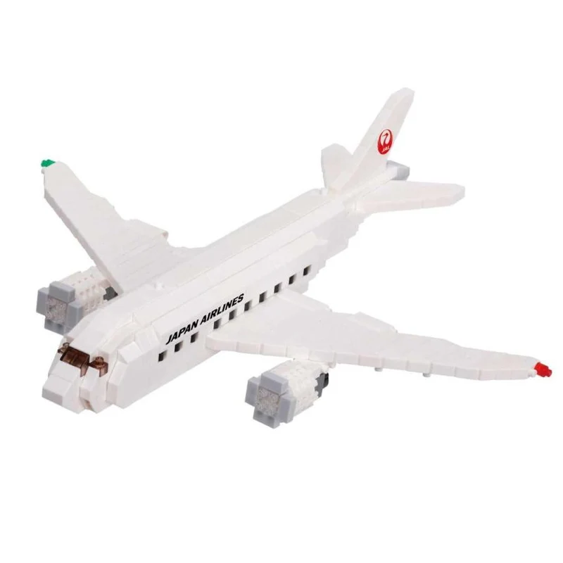 Nanoblock JAL Passagerarplan 580 Delar NBM-044 Kawada