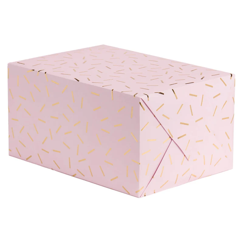 Ikigai Blossom Foiled Gift Wrap by Kelly Hyatt for Lagom Design