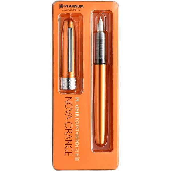 Platinum reservoarpenna Plasir G Pack Nova Orange finspets PGB-1000#25-2G