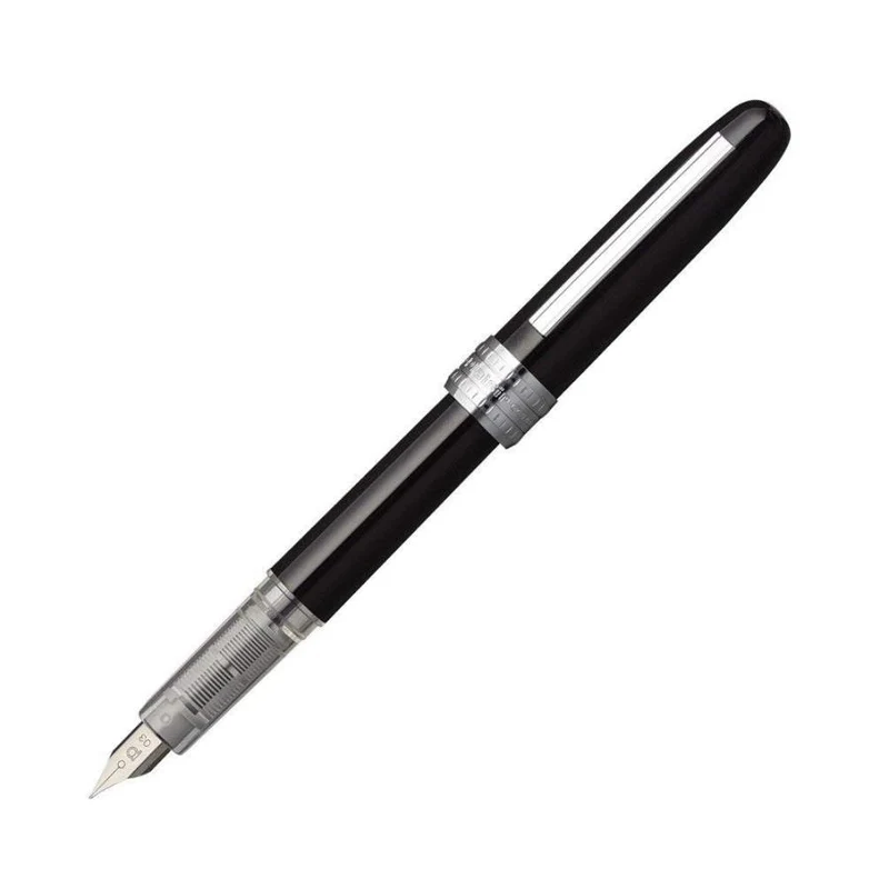 Platinum reservoarpenna Plasir medelstor spets svart PGB-1000#1-3G