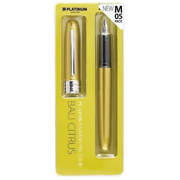 Platinum reservoarpenna Plasir G Pack Bali Citrus Medium PGB-1000#47-3G