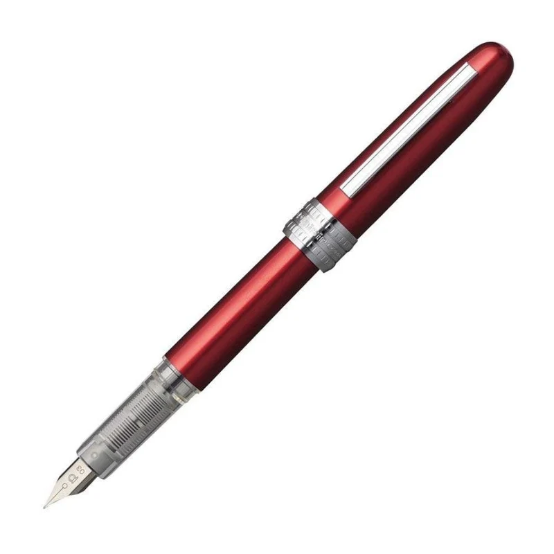 Platinum reservoarpenna Plasir röd medium PGB-1000#70-3