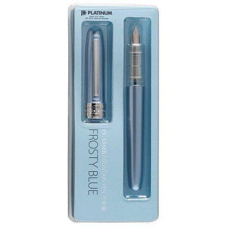 Platinum reservoarpenna Plasir G Pack Frosty Blue Fine Point PGB-1000B#57-2G