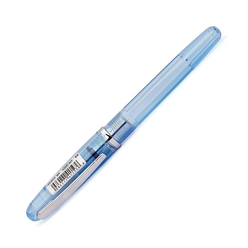 Platina Reservoarpenna Balance Crystal Blå Fine Point PGB-3000A#58-2