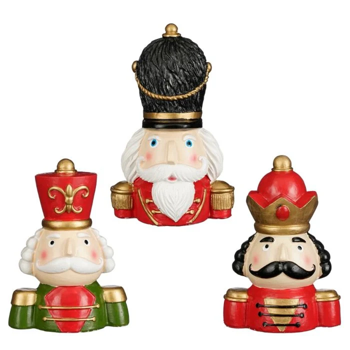 Nötknäppare byst 16 cm hög