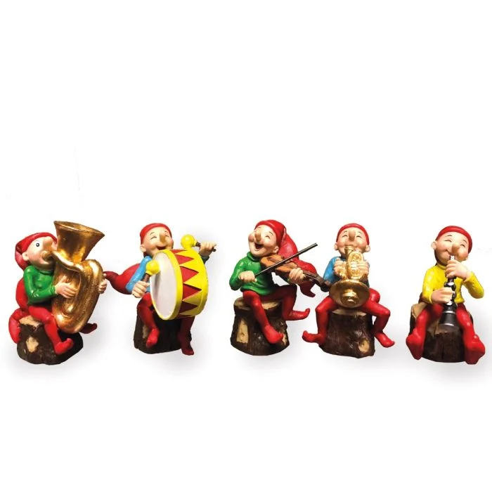 Bramming tomte spelar musik 8 cm hög