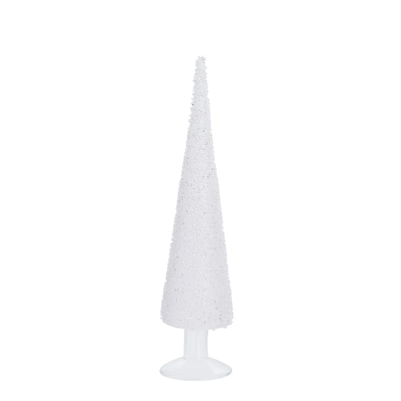 Cristelle dekorativa träd 40 cm. vit