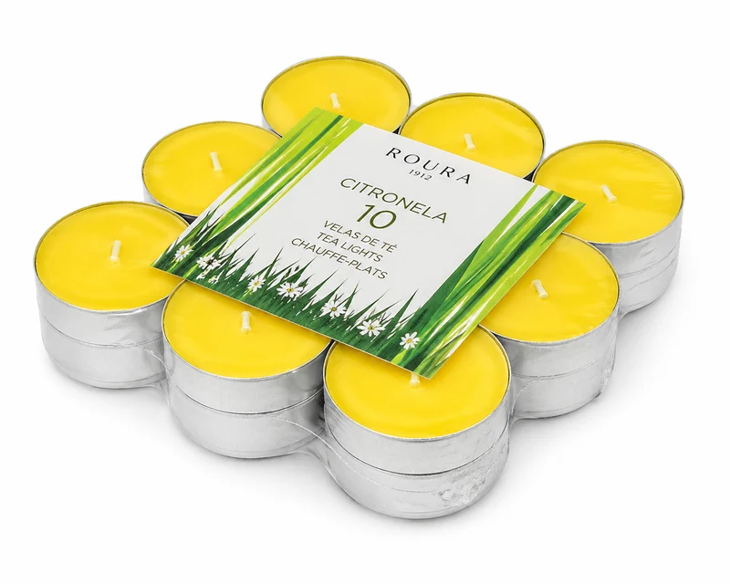 Värmeljus Basic Citronella 18-pack