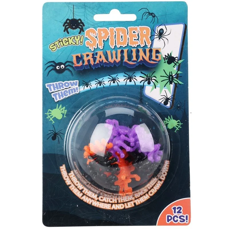 Wall Crawler Sticky Edderkopper 12pk