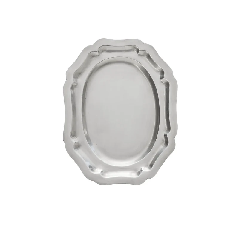 Philine bricka 24x18,5 cm. silver