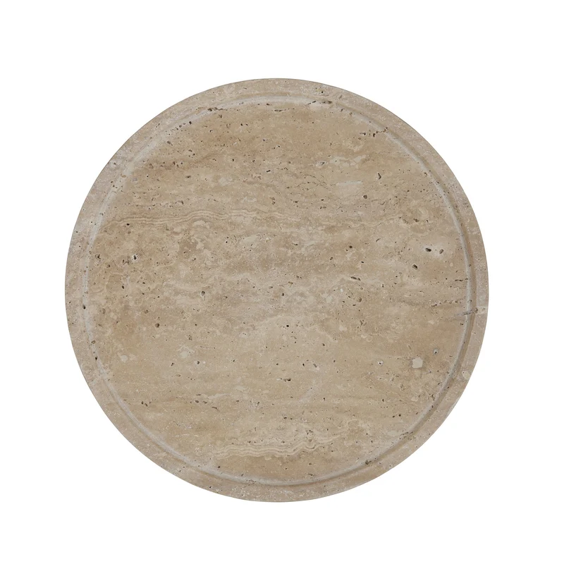 Travina bricka Ø25,5 cm. sand