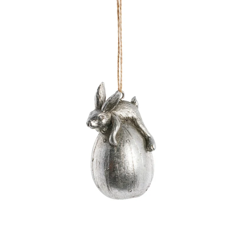 Semina påskdekoration H7,2 cm. silver