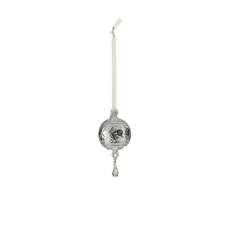 Genuine julgranshängare 12 cm transparent
