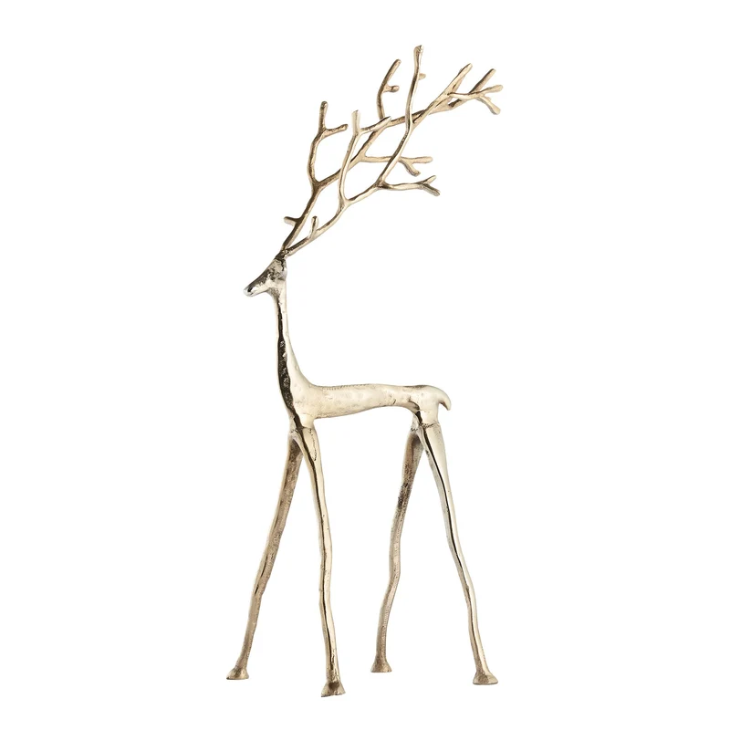 Marely rådjur 64 cm. ljust guld