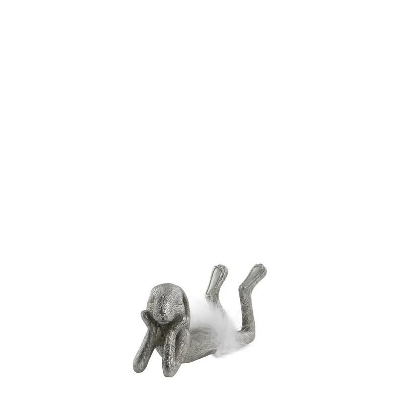 Semilla påskharefigur H8,4 cm. Silver