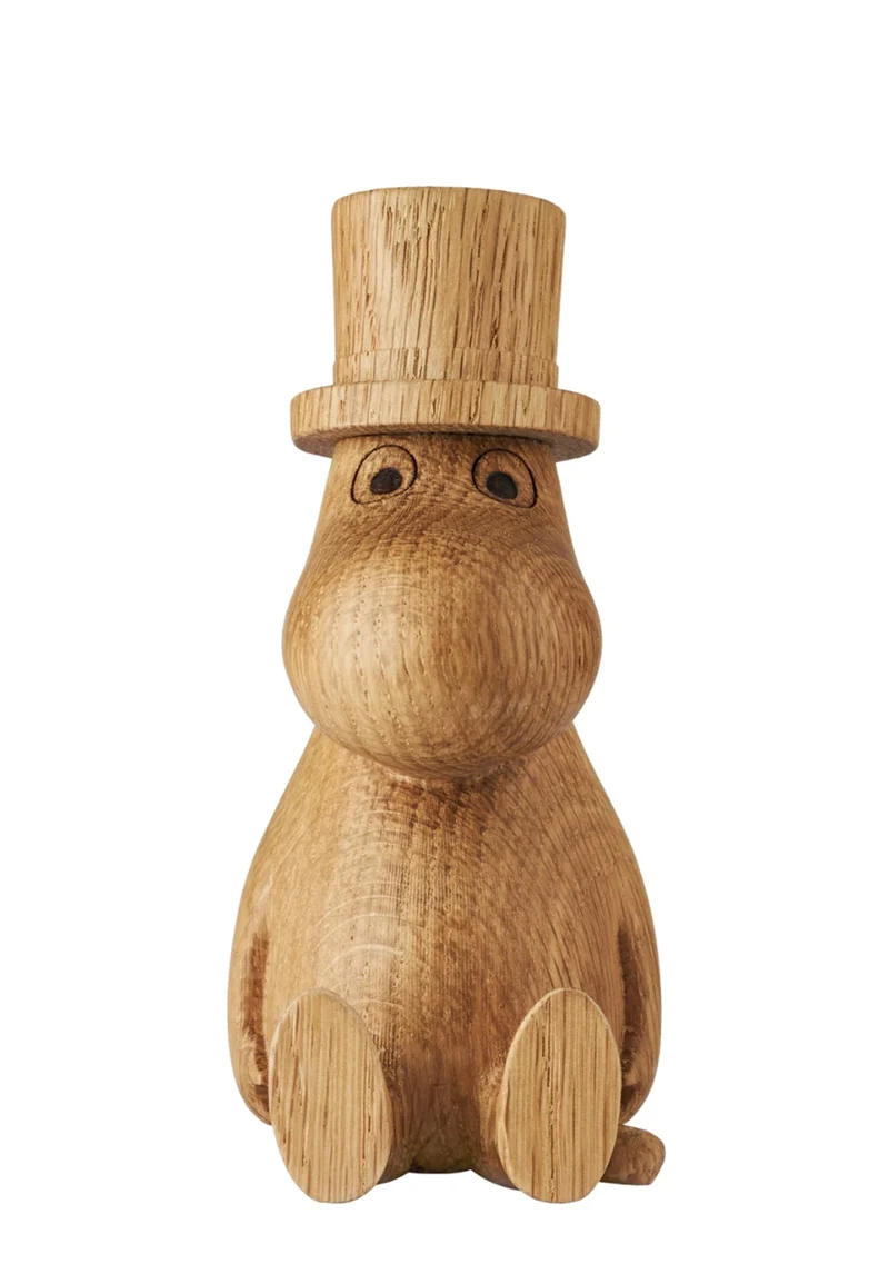 Trädekoration Mumin muminpappa ek 10 cm
