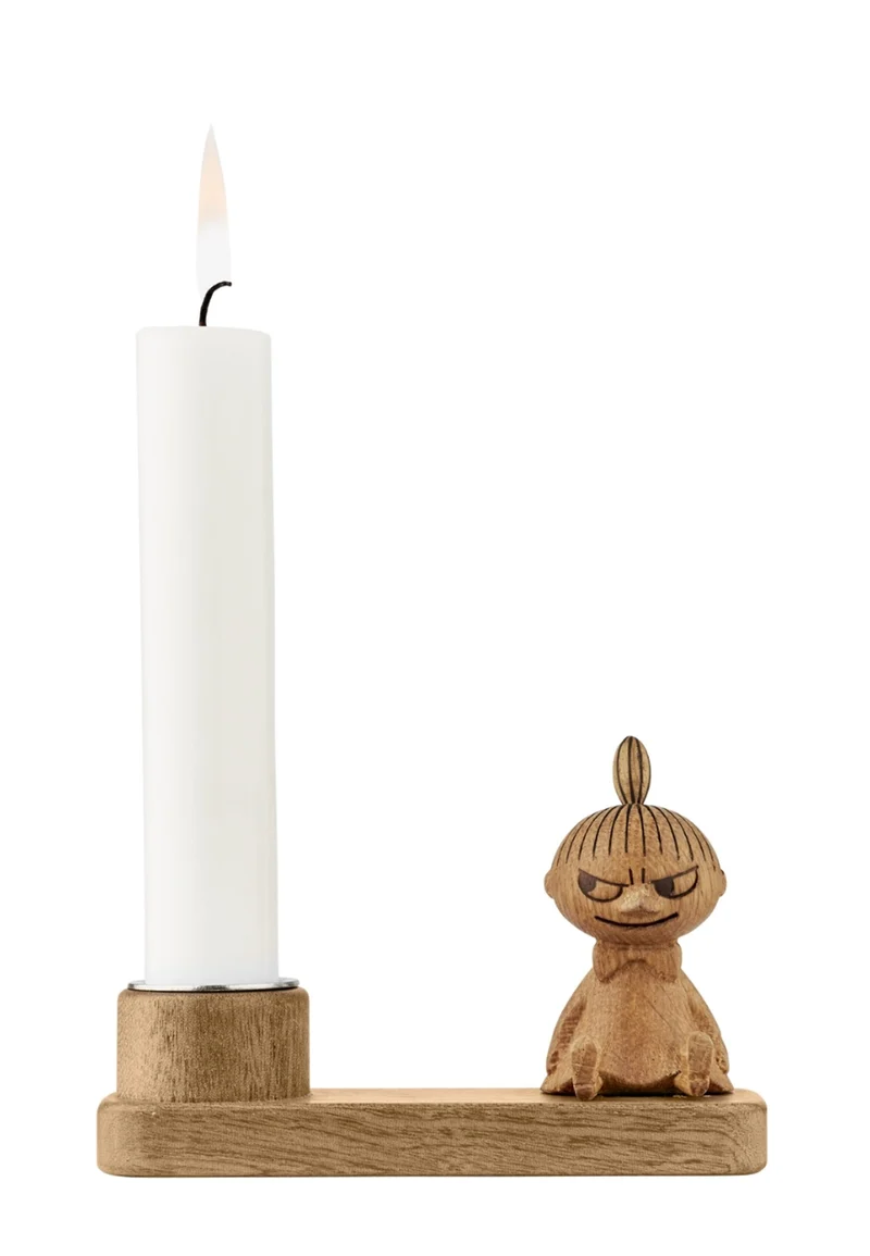 Ljusstake Mumin 7 cm lilla my