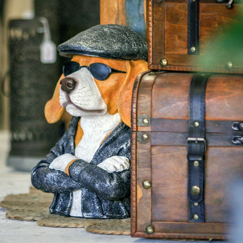 Franky Cool - hund i gubbhatt
