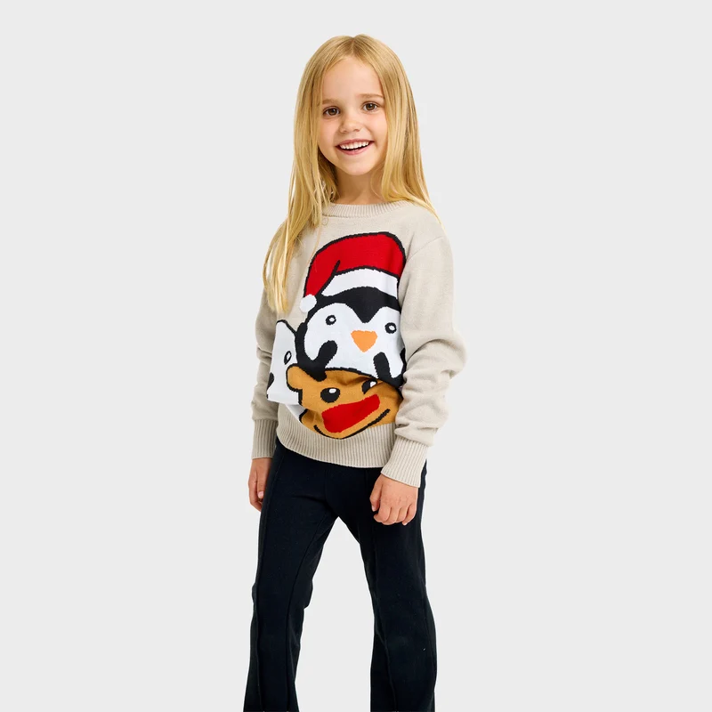 Dyrejulesweater - Barn