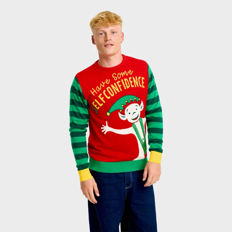 Elf Confidence julesweater - Herre