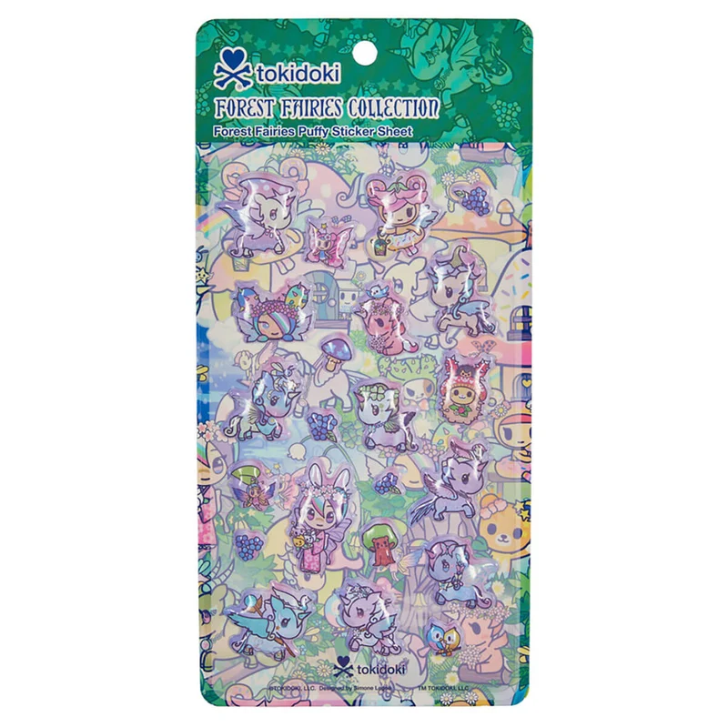 Forest Fairies Puffy Stickers by Tokidoki