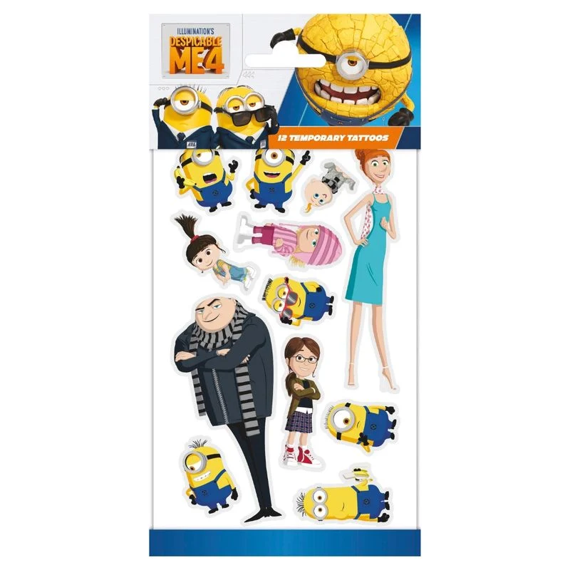 Minions grusomme meg - Midlertidig Tatoveringer