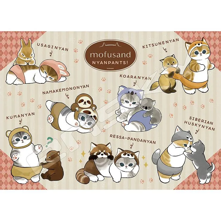 Pussel Nyan Pants! Mofusand – 500 bitar, ENS-500-722