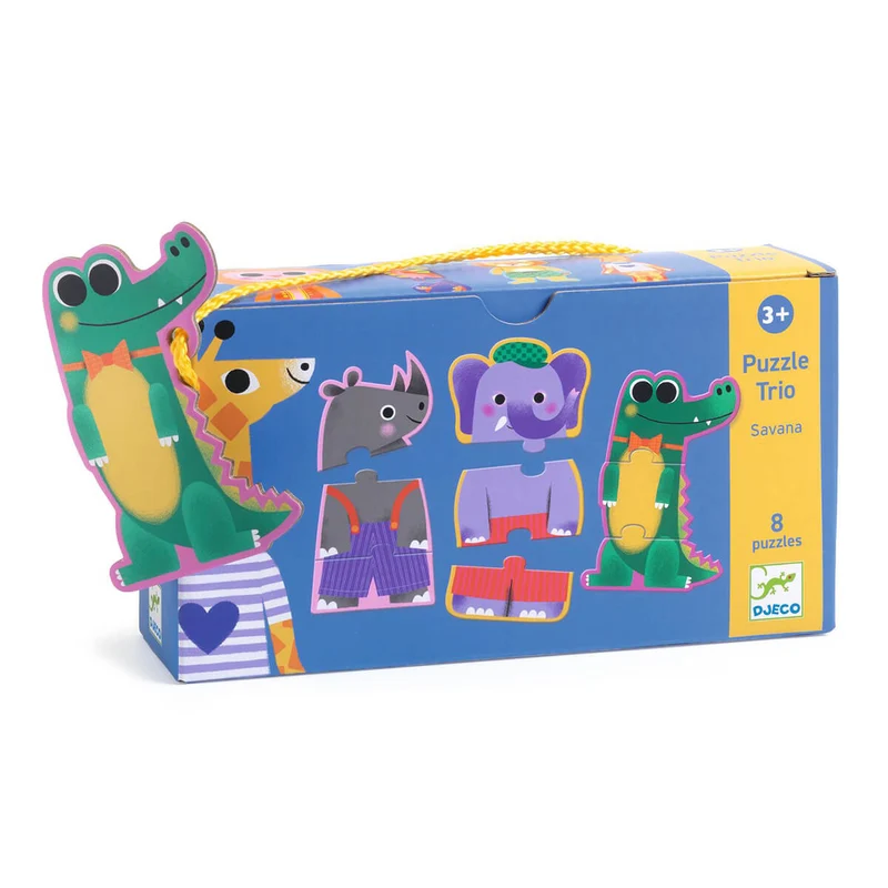 Savana Puzzle Trio by Djeco