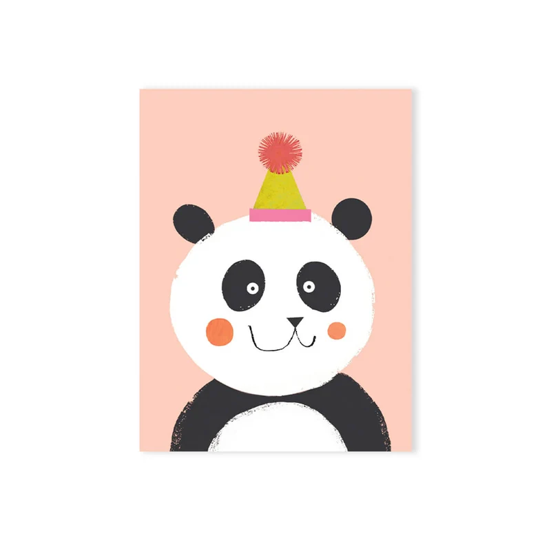 Mini Panda Birthday Greetings Card by Kali Stileman Cards
