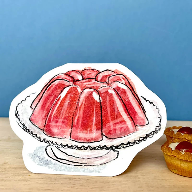 Jelly Dream Cake Birthday Greetings Card by Laura Skilbeck Cards