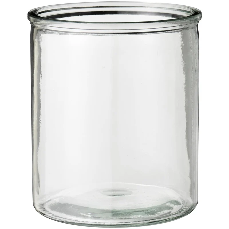 Vas Hannah i klart cylindriskt glas 17 cm hög
