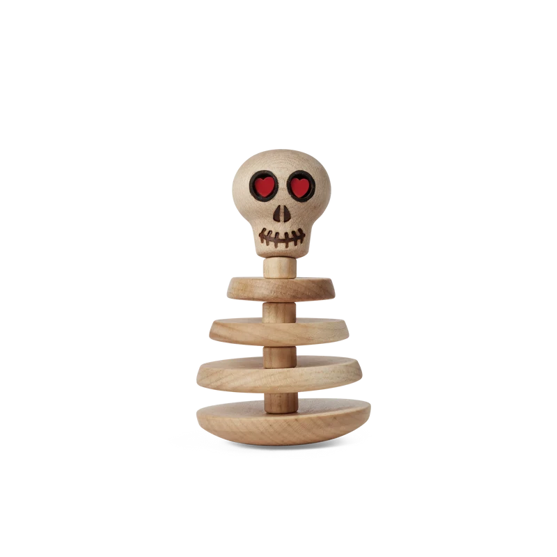 Dekoration The Skeleton Skelett Lönn