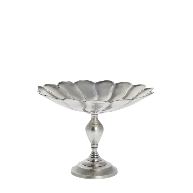 Philine bricka H17 cm. antikt silver