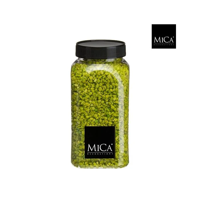 Dekorsten limegröna